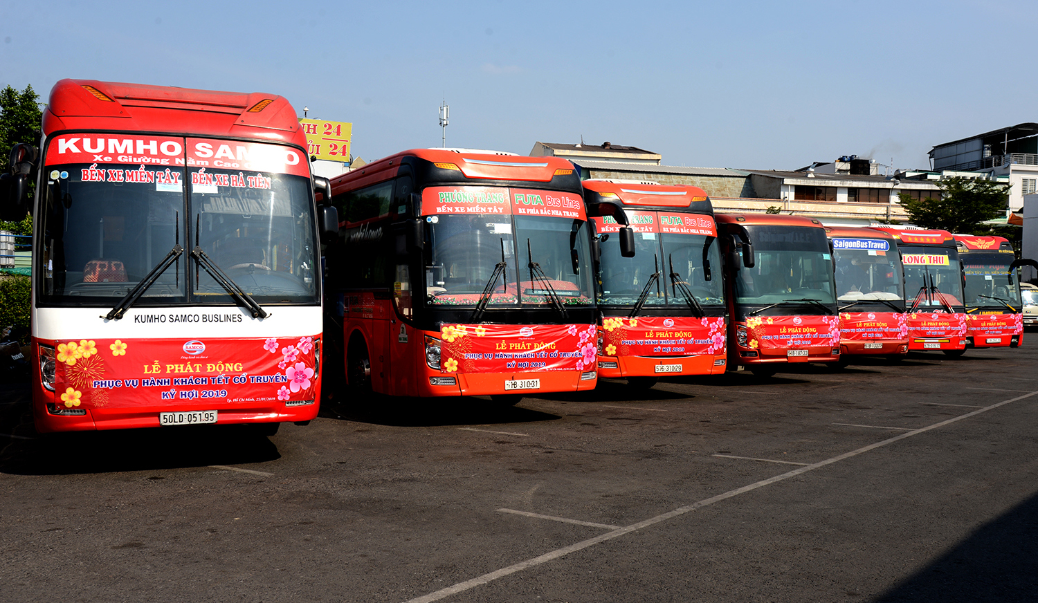 SAMCO PHÁT ĐỘNG PHỤC VỤ HÀNH KHÁCH DỊP TẾT CỔ TRUYỀN KỶ HỢI 2019